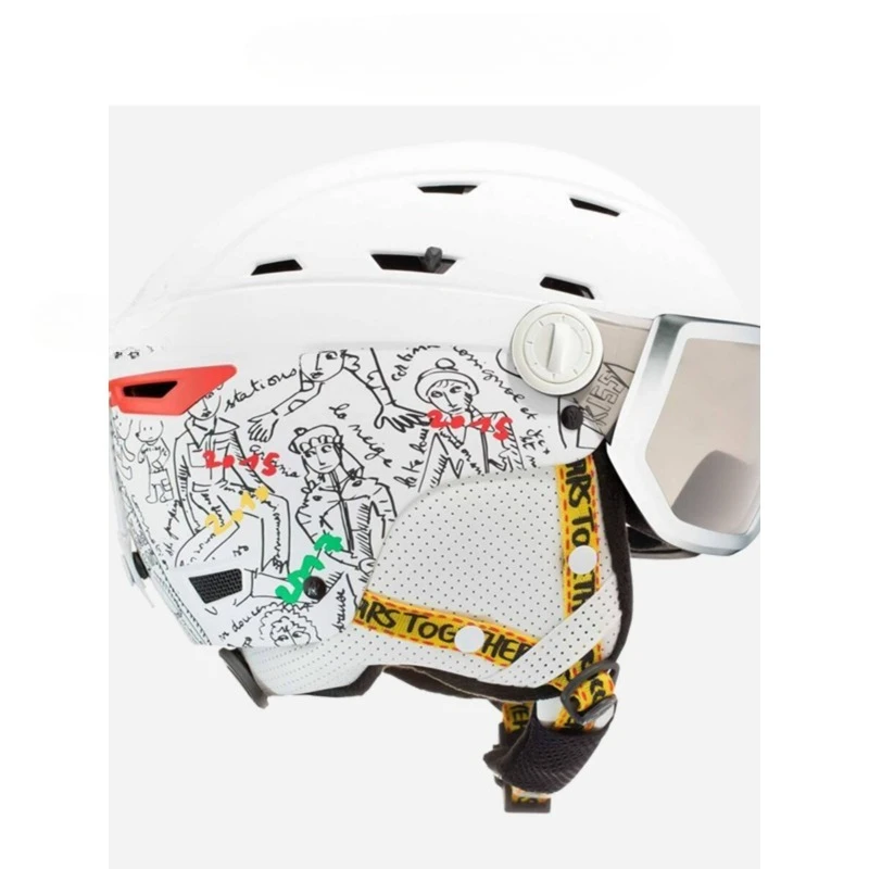 Women's Ski Helmets Snow Helmets Warm Equipment Protective Gear Professional Helmets