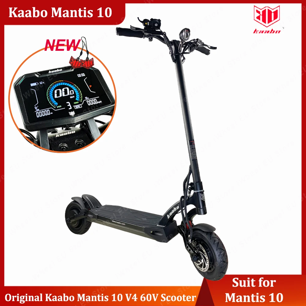 

Original KB Mantis 10 Gold Version Dual Motor 2000W Scooter 60V 18.2Ah 24.5Ah Battery Foldable E-Scooter Full-hydraulic Brake