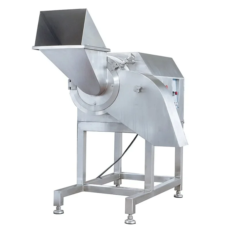 Large stainless steel frozen meat, commercial fast 3D slicer, frozen pork and mutton