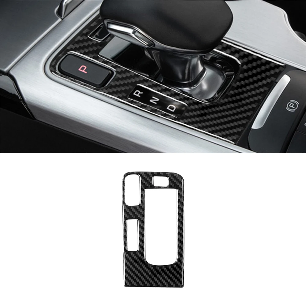 Automatic Transmission Gear Shift Decoration Trim Decal Sticker for Kia Stinger 2018-2023 Carbon Fiber Car Inner Accessories