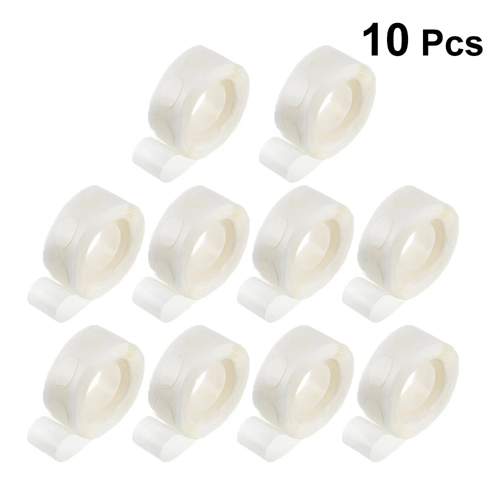 

10pcs Transparent Double-Sided Adhesive Tape Multifunctional For Home Office Car Bathroom Storage Waterproof Portable Strong