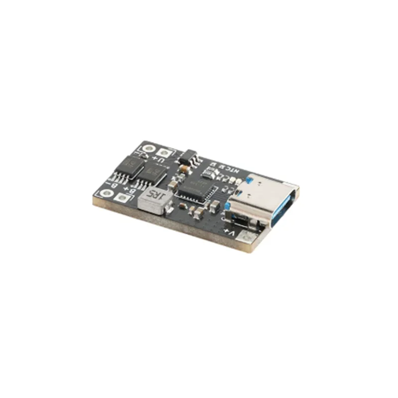 3A lithium battery charging module with Type-C interface integrating charging and protection into one power module