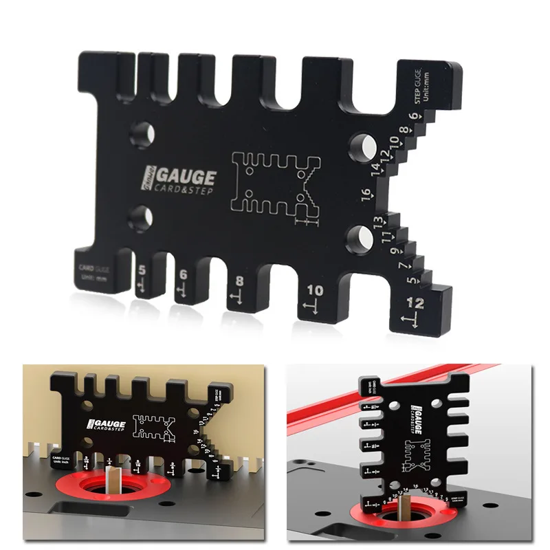 

Woodworking tenon and mortise caliper, push ruler, mountain table saw, inverted carving machine, tenon and mortise making tool