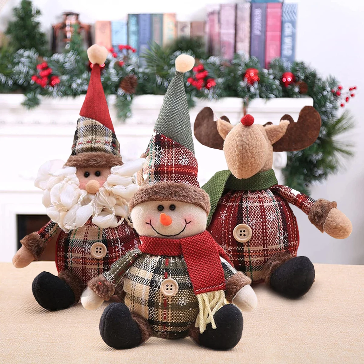 

Christmas Snowman Elk Doll Merry Christmas Ornaments 2022 Christmas Decorations For Home Xmas Navidad Noel Happy New Year 2023