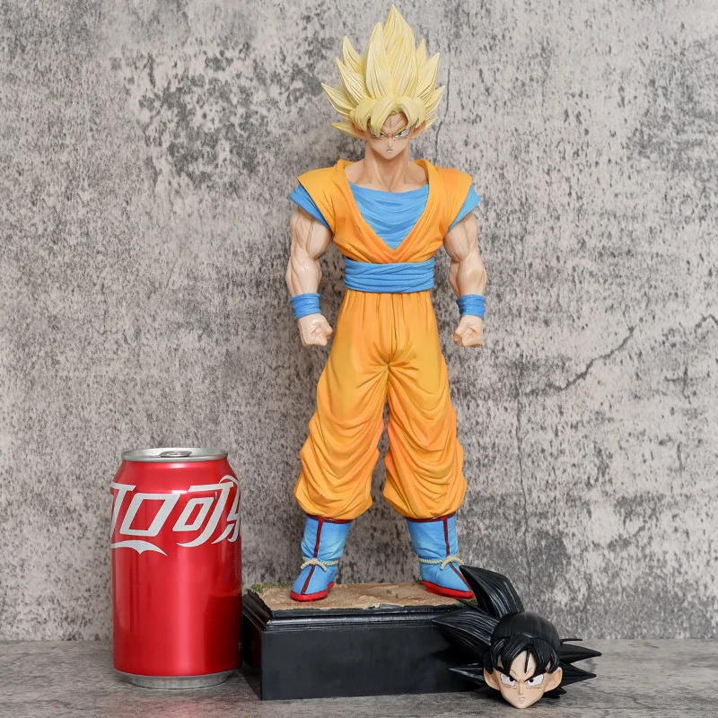 

34cm Dragon Ball Anime Figures Saiyan Goku Action Figure Statue Model Doll Collection Toys Gifts