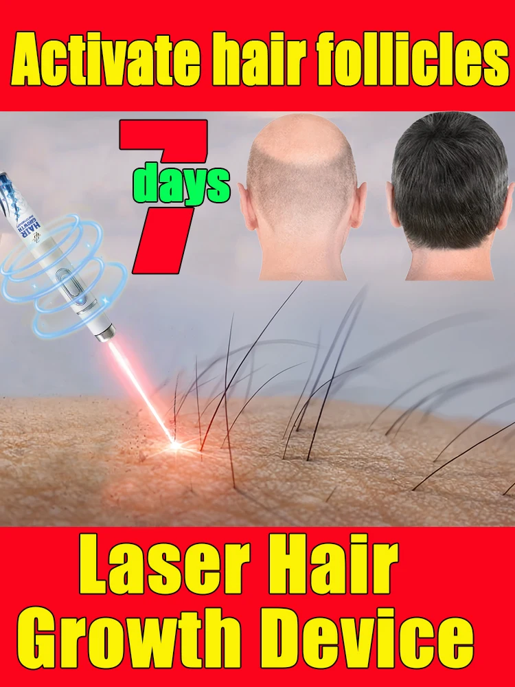 

Low light therapy reaches the roots directly to promote hair growth and rejuvenate your hair!