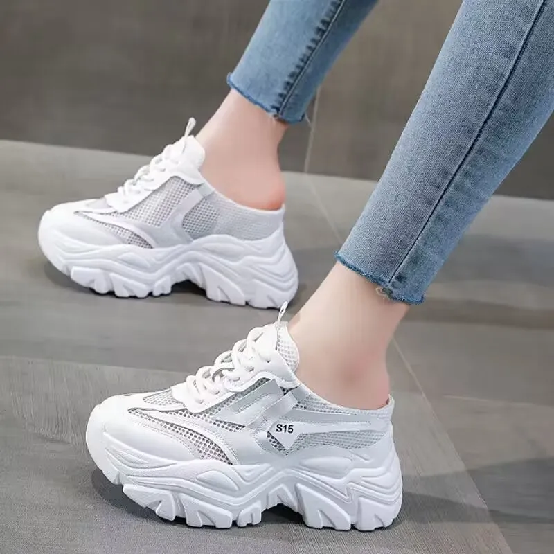 Women Sneakers Shoes Fashion Women Vulcanized Shoes High Quality Flats Shoes Women Walking platform Plus Size Zapatillas Mujer