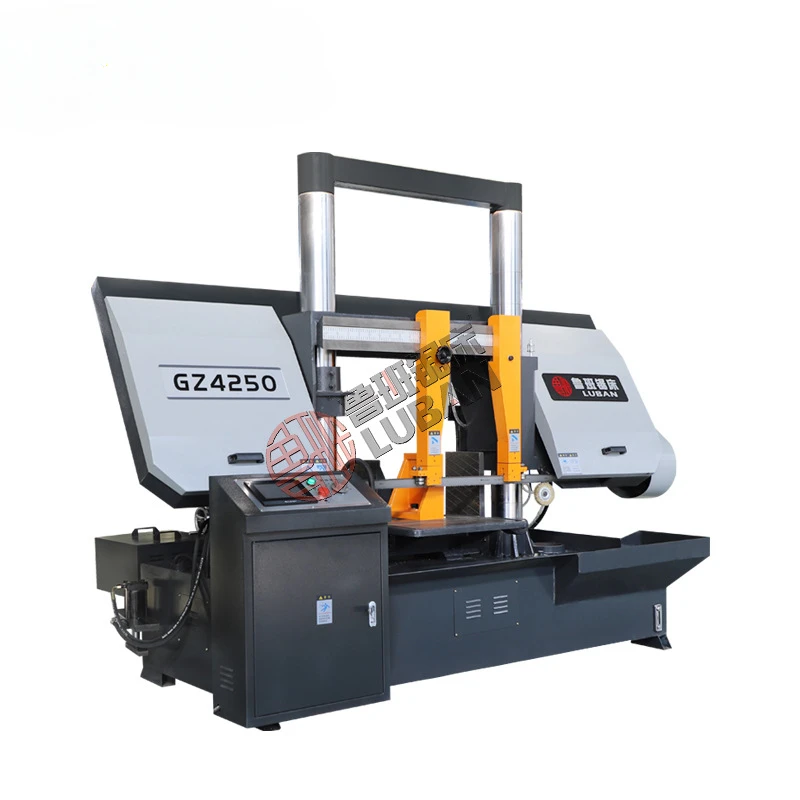 The manufacturer directly sells a brand new dual column CNC saw machine 4250 CNC saw machine, floor mounted CNC metal band