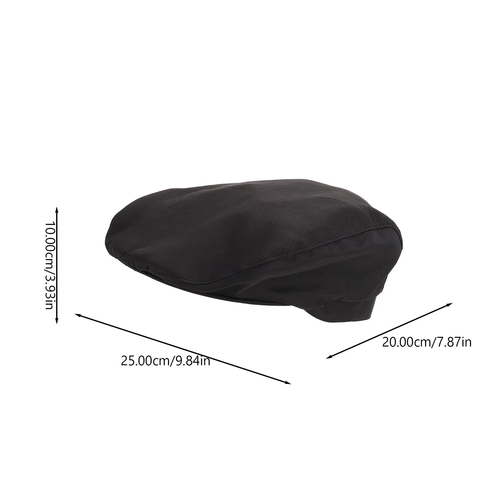 Kochmütze aus 100 % Baumwolle, atmungsaktiv, Unisex-Design, bequem, für Küche, Restaurant, Café, Verwendung, Koch-Arbeitsmütze