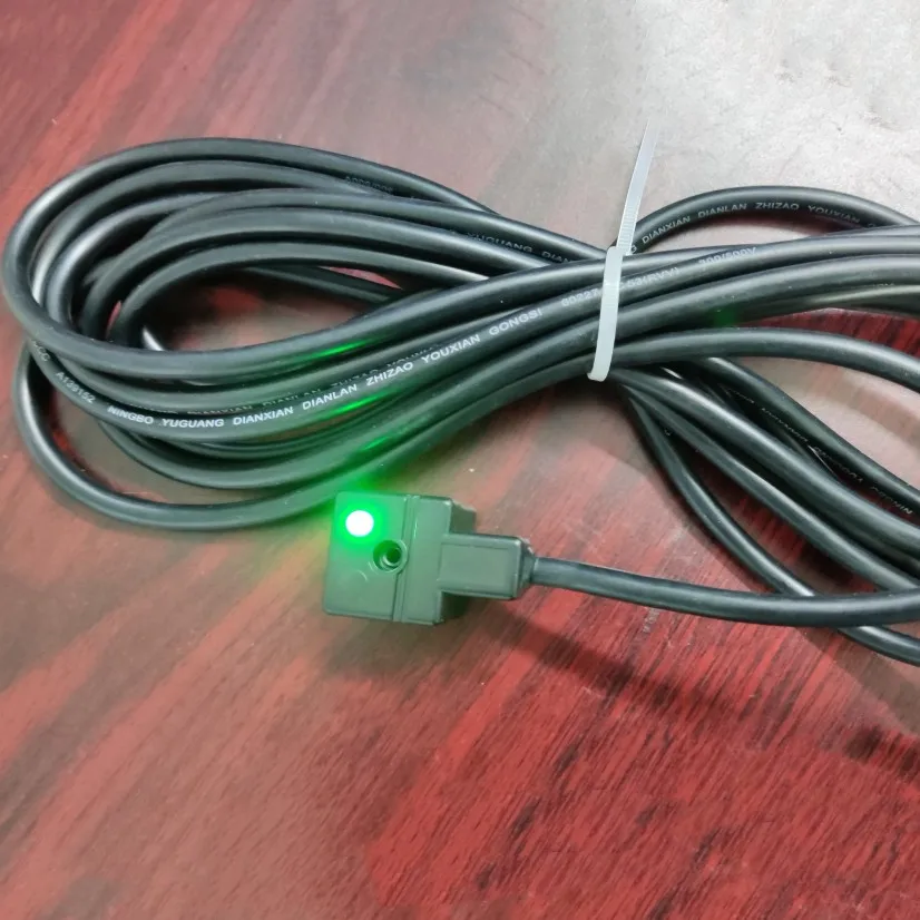 Conector Terminal Integrado Din43650a da Caixa da Tomada da Bobina da Válvula Solenóide de Mpm Furos dc 24v Indicador 3m 5m Cabo de Alimentação