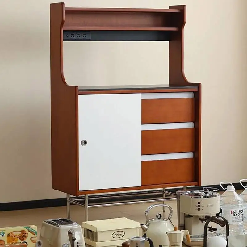 Mobile Storage Living Room Cabinets Decor Organizer Display Cabinets House Container China Wood Luxury Gabinete Salon Furniture