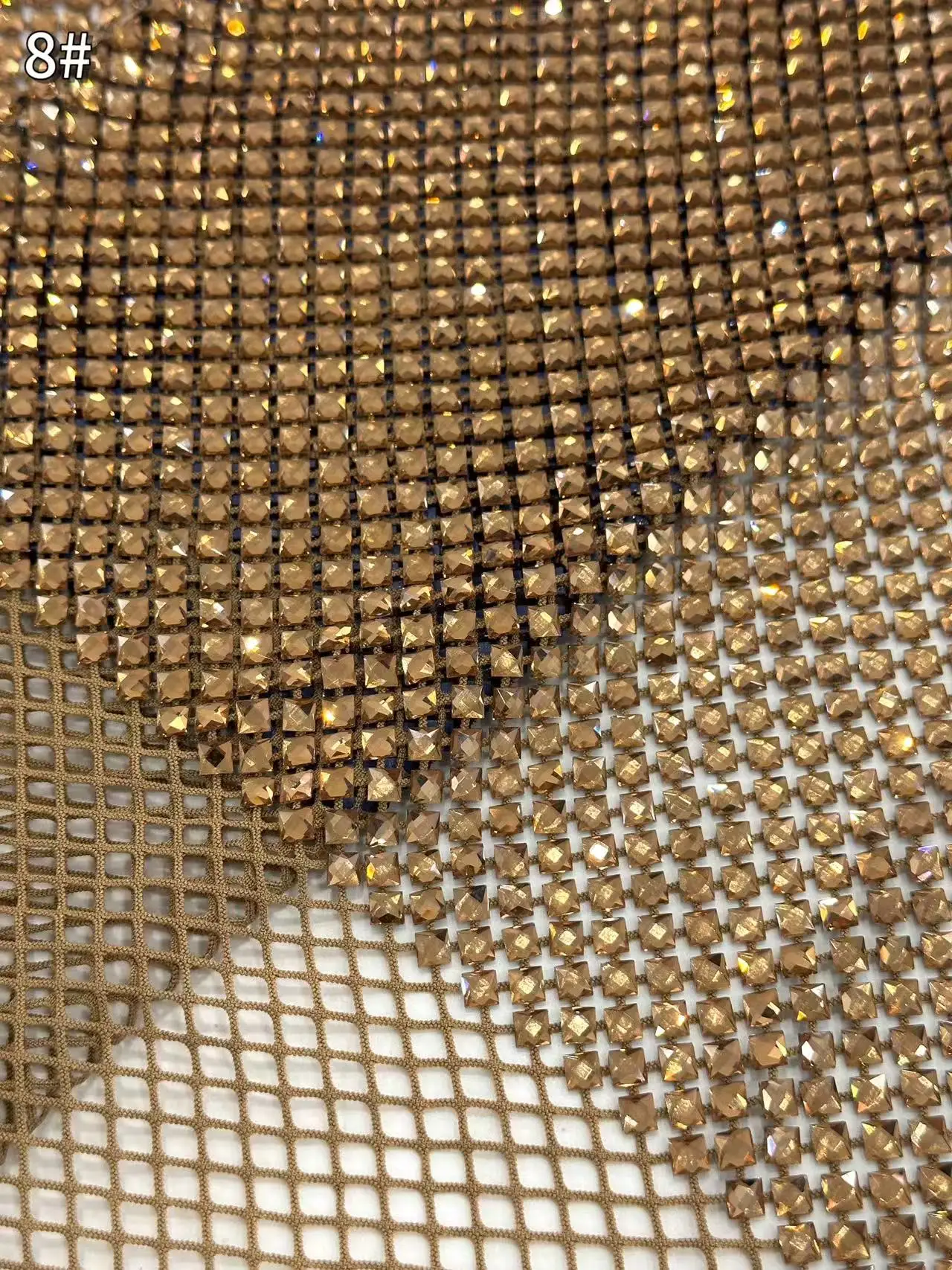 Luxe hoogwaardige Afrikaanse kantstof, mesh kant met glitters, zware steentjes, Guipure geborduurde kantstof voor het naaien van feestjurken