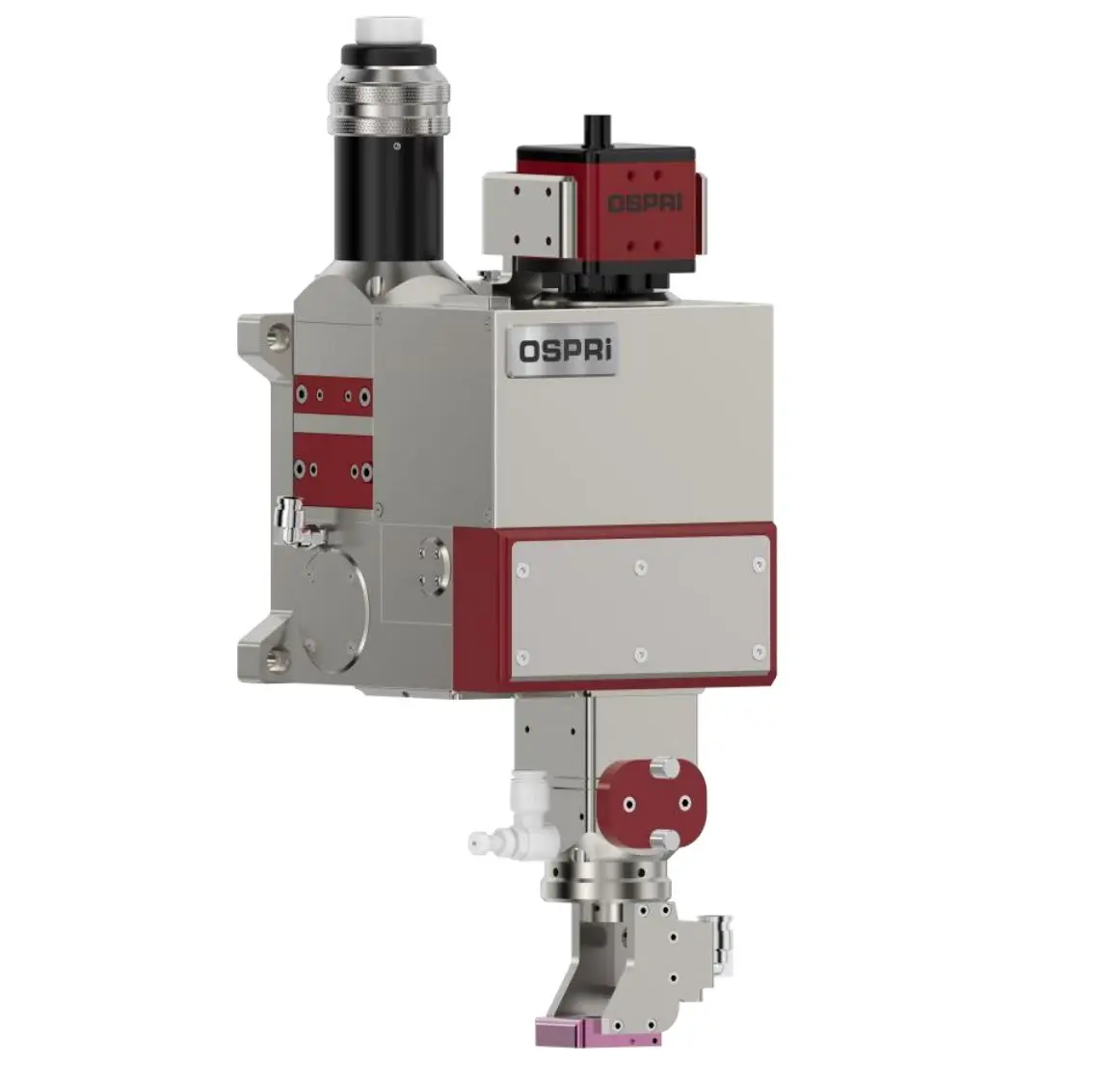 Kepala las laser serat OSPRI, dengan kamera CCD dan sinar Output LW410A LW403A LW416 LDW200 LDW400