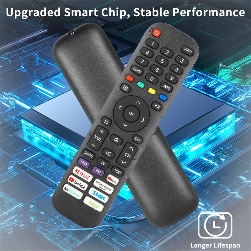 Control Remoto EN2AB30H Compatible con Televisores LCD Hisense 32A4G 40A4G 50A6G 58A6G 70A6G 32A4HAU 40A4HAU Serie A4HAU