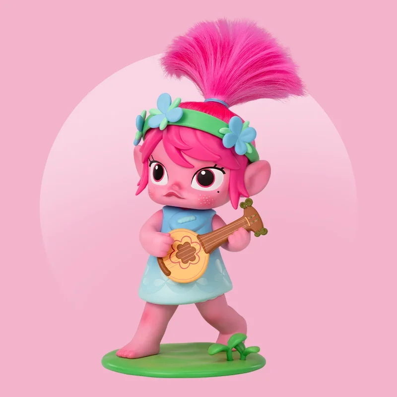 POP MART Molly Trolls Poppy 200% Figurine Toys Doll Cute Anime Figure Desktop Ornaments Collection Gift