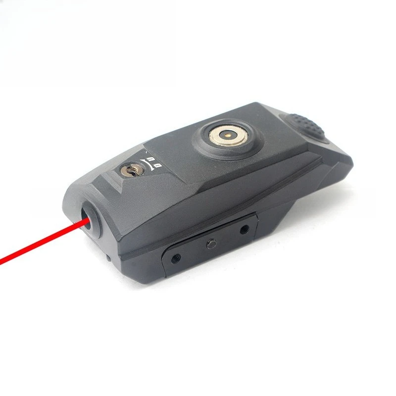 All-metal Magnetic Suction Charging Low-base Red Laser Sight for Outdoor Tactical 20mm