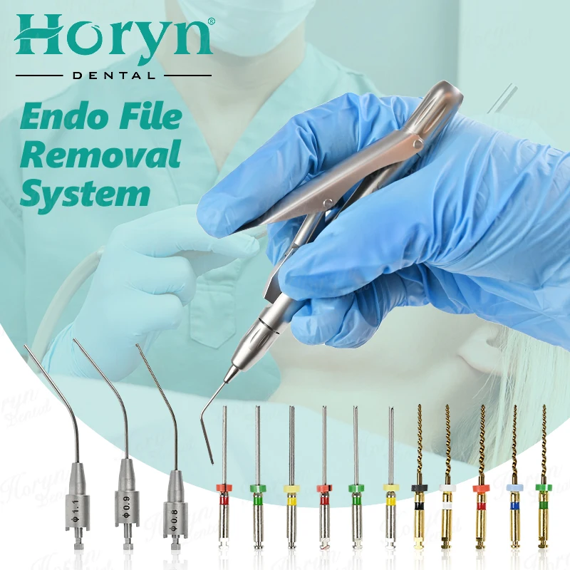 1 Set Dental Root Canal File Extractor Broken Files Removal System Kit Endodontic Endo File Removal Instrument Dentistry Equipme