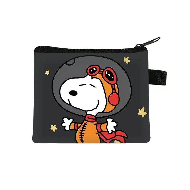 New Snoopy Wallet Anime Figures Coin Purse Student Fashion Card Holder Bags Cartoon Money Clip Kid Birthday Gifts