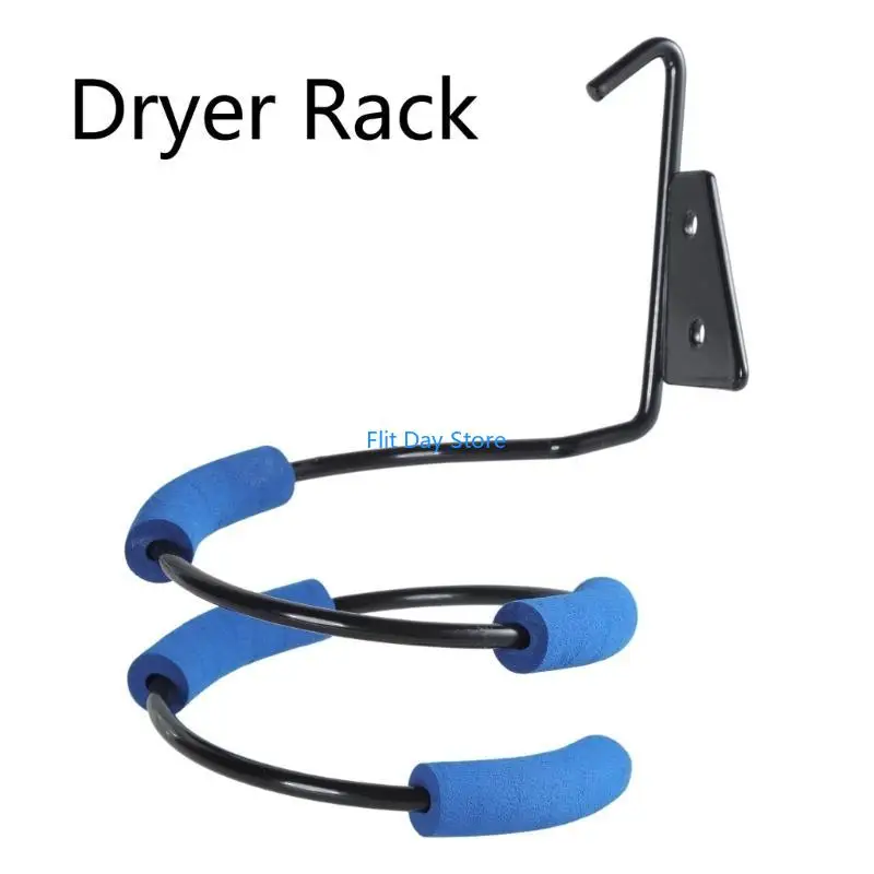 F92C Barber Salon Bathroom Holder Stand Wall Mount Hair Iron Dryer Blower
