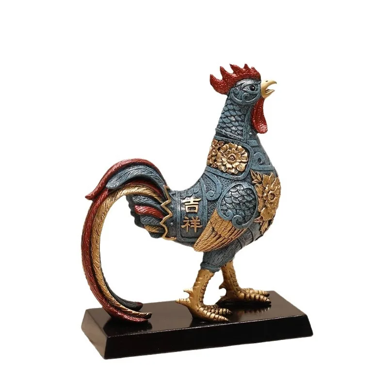 Rooster Home Furnishing Ornament Opening Gifts Send Friends Ornaments Chinese Ornaments