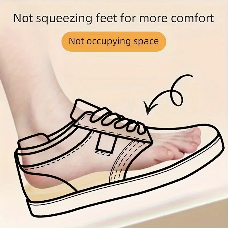 Unisex Silicone Gel Shoe Inserts Height Increase Insole with Arch Support Heel Lifting Elastic Cushion Foot Care Protector