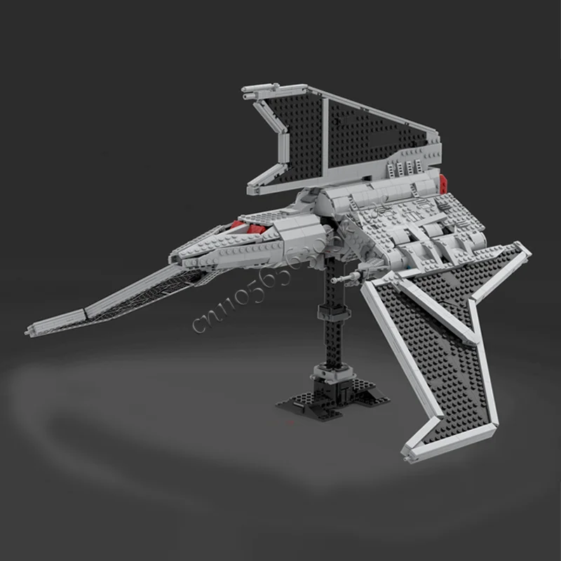 1883 Parts MOC Star Battle Speed Type Starfighter Model Building Blocks Bricks Diy Creative Assembly Educational Toys Kids Gifts