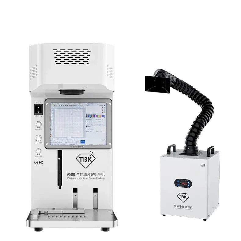 TBK-618 آلة الليزر لحام غاز العادم تنقية فعالة لتنقية الدخان أقل من 55dB