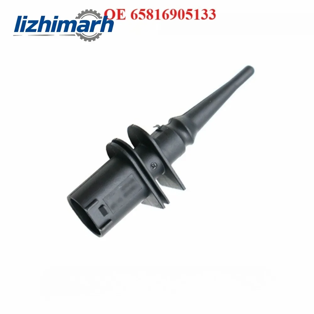 OEM 65816905133 Black Outside Ambient Air Temperature Sensor Fit For BMW 1 6 7 Series E39