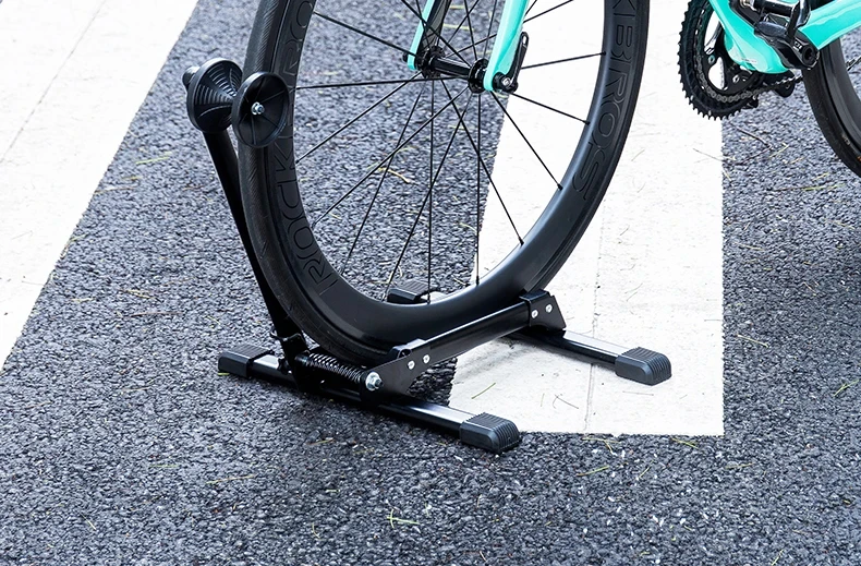 ROCKBROS Lokaler Versand Fahrradständer, Aufbewahrung, Innenbereich, Boden, Straßen- und MTB-Fahrrad-Parkständer, Fahrradständer, Zubehör – Detail 14