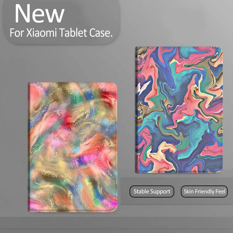 

Colorful Swirl Abstract Pattern Gift Tablet Case For Xiaomi Redmi Mini Pad SE K 2 4 5 6 7 8 2023 2025 11 8.8 11.2 10.1 Pro