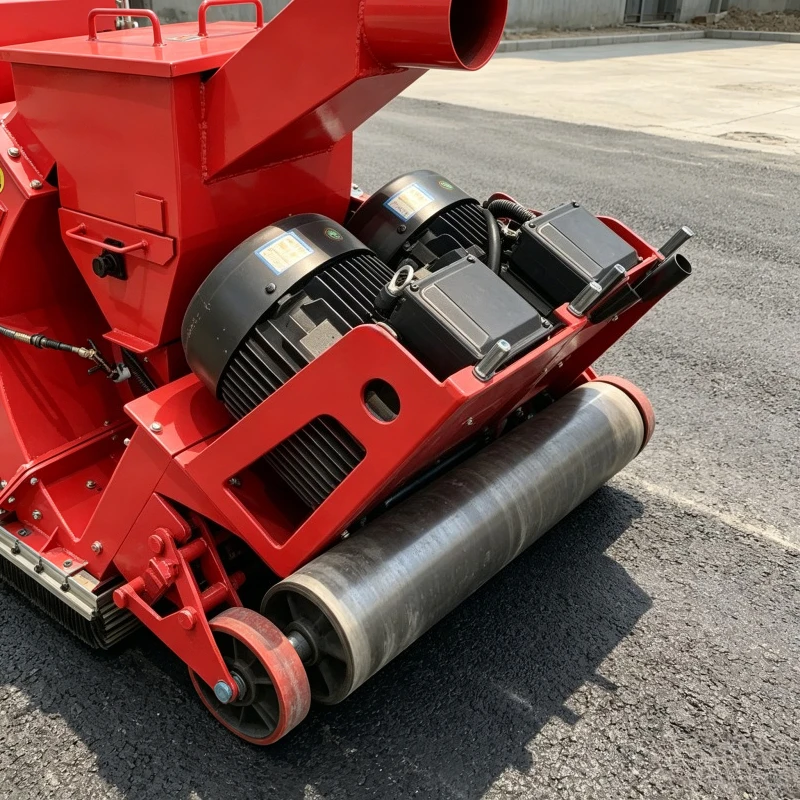Heavy Duty 550mm Road Shot Blaster Double Motor Concrete Surface Prep Machine Efficient Bridge Deck Blasting Tool 550mm