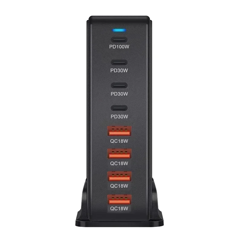 

240W Desktop GaN Charger 8-port USB Type C PD Charger Fast Charge 3.0 USB Type C Fast Charger Mobile USB