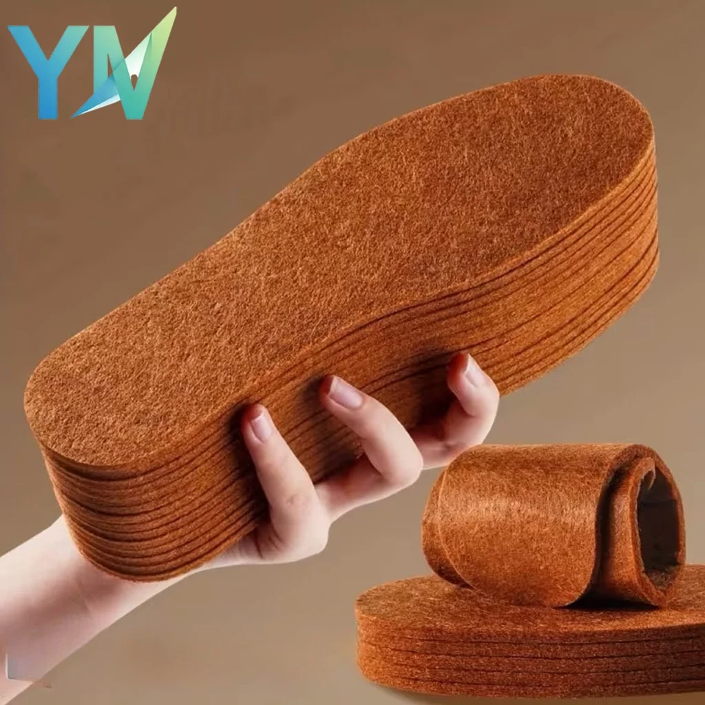 5-20Pairs Sports Insoles Thick Felt Breathable Moisture Wicking for Running Walking Gym Workout Odor Control Daily Comfort