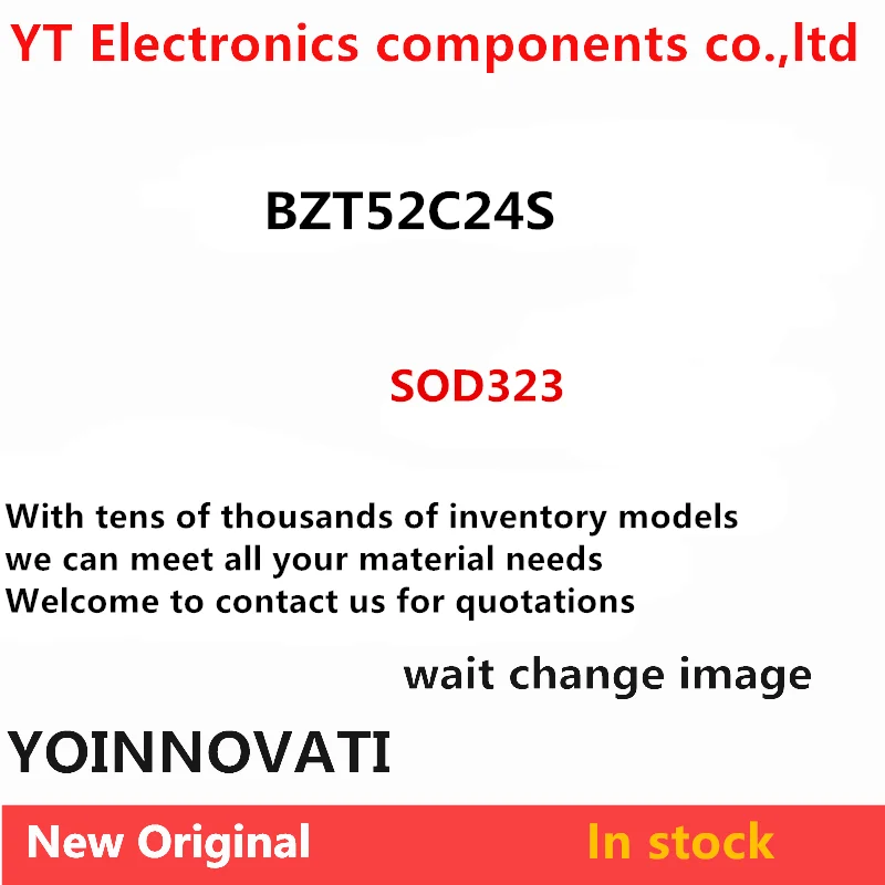 100piece/lots  BZT52C24S 24V WO SOD323 Plastic shell