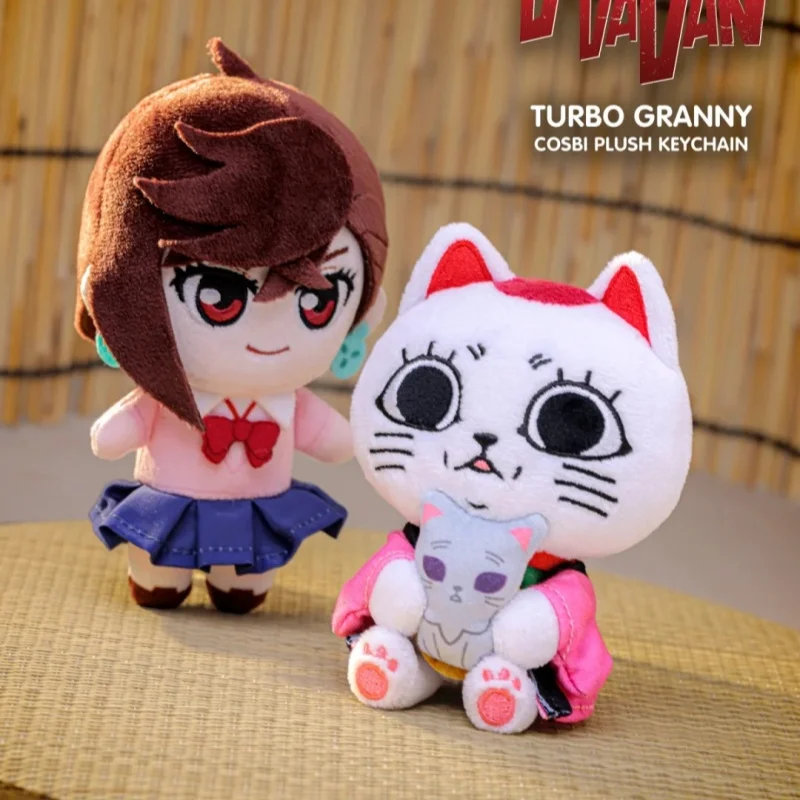 

New Original Hot Toys Dan Da Dan Plush Doll Series Blind Box Collectible Anime Figure Doll Momo Okarun Bag Decoration Cute Gift