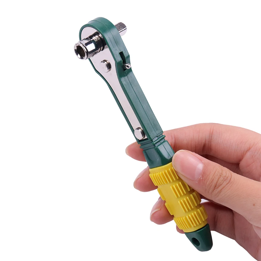 1/4 Hexagonal Bidirectional Torque Screwdriver Rod Adjustable Fast Ratchet Wrench Socket Wrench Repair Tools