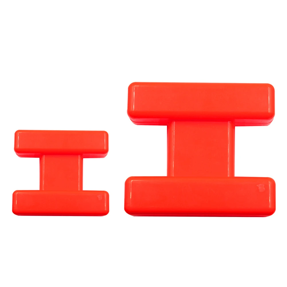 علامة صغيرة على شكل حرف H محمولة لخط الصيد علامة مقاومة للاهتراء العوامة معالجة ملحقات دقيقة تعويم لوضع علامات صيد سمك الشبوط #1