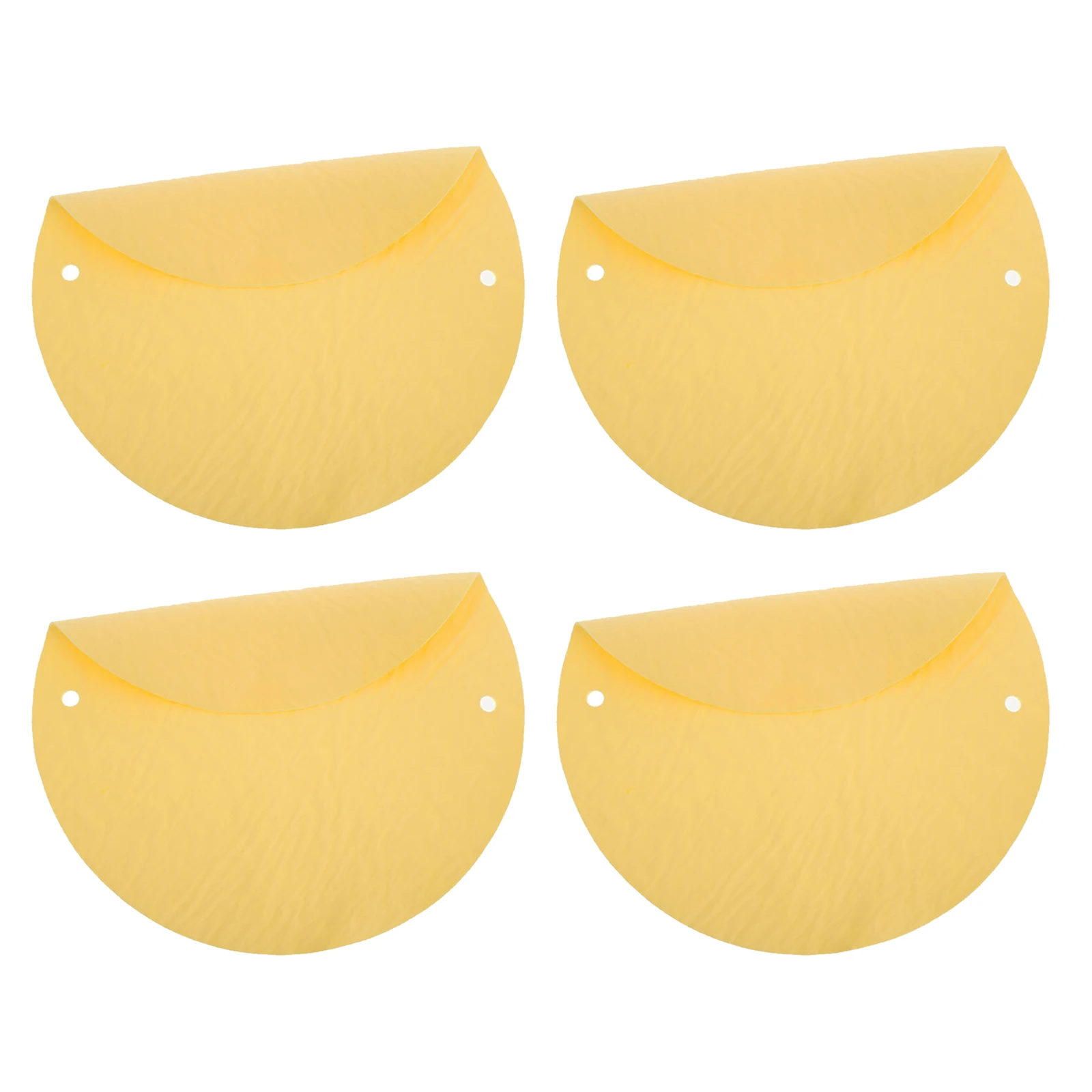 

4Pcs Pottery Clay Absorbent Pad Round Pva Throwing Cloth Dual-Hole Design for Trimming Drying Non-Slip Surface Ceramic Tool Fast