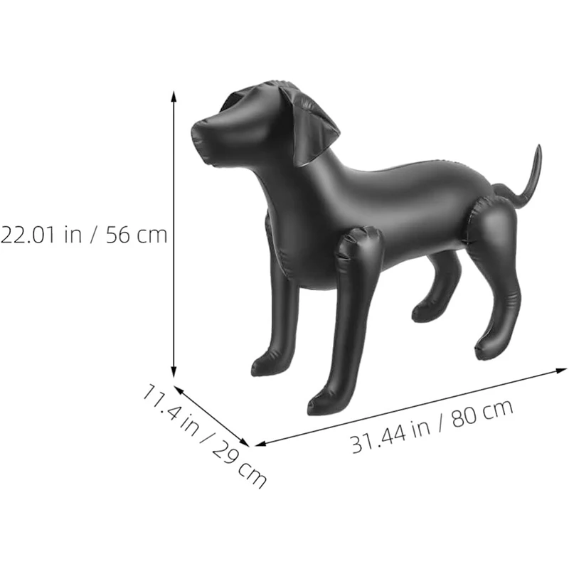 Inflatable Dog Mannequin Display
