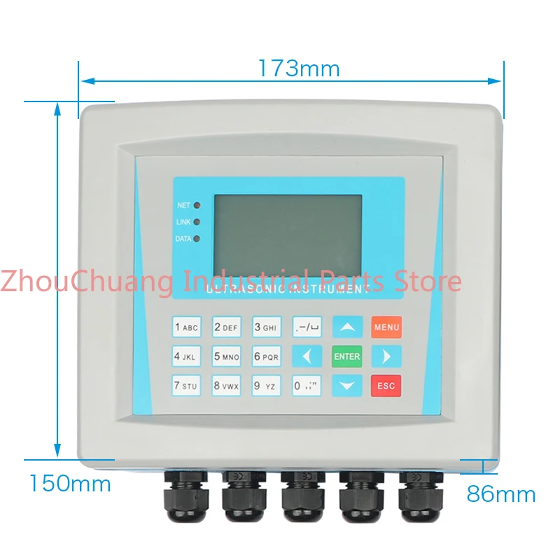 Split ultrasonic /Water / Material level gauge Ultrasonic level difference gauge Transmission sensor
