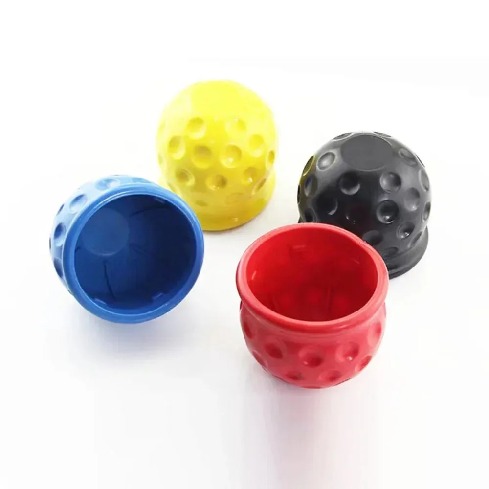 1-3PCS Universal 50MM Tow Bar Ball Cover Cap Trailer Ball Cover Tow Bar Cap Hitch Trailer Towball Protect Car Accessories