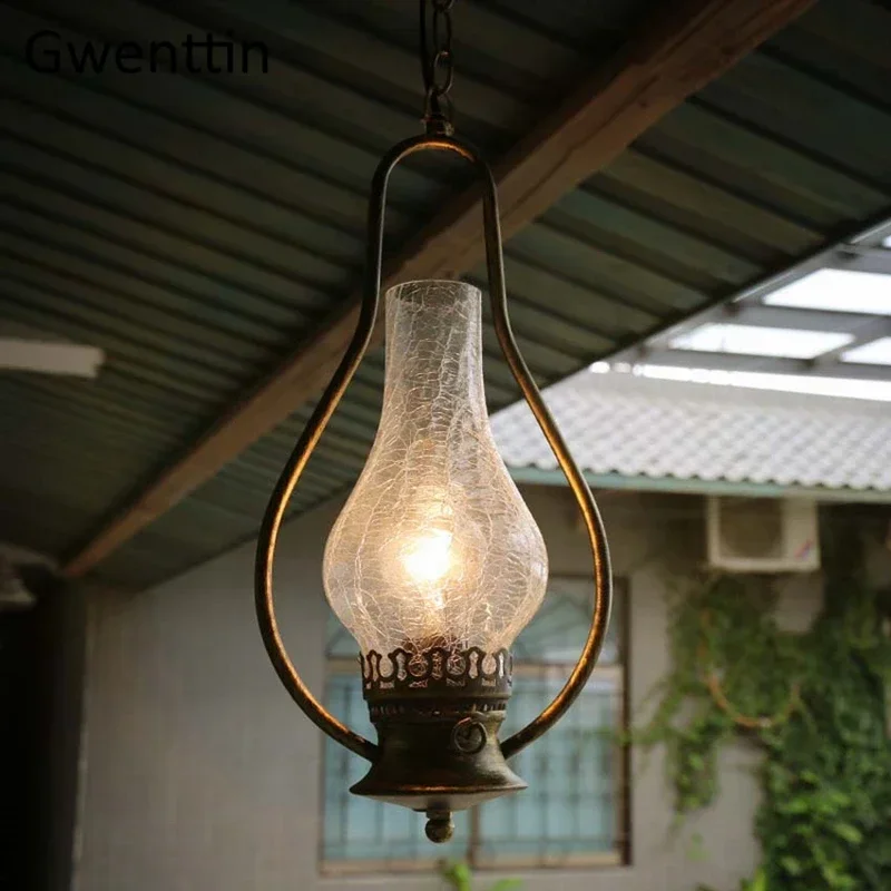 Retro Pendant Lights Hanglamp for Dining Room Bedroom Home Decor Ceiling Lighting Fixtures Loft Industrial Luminaria Chandelier
