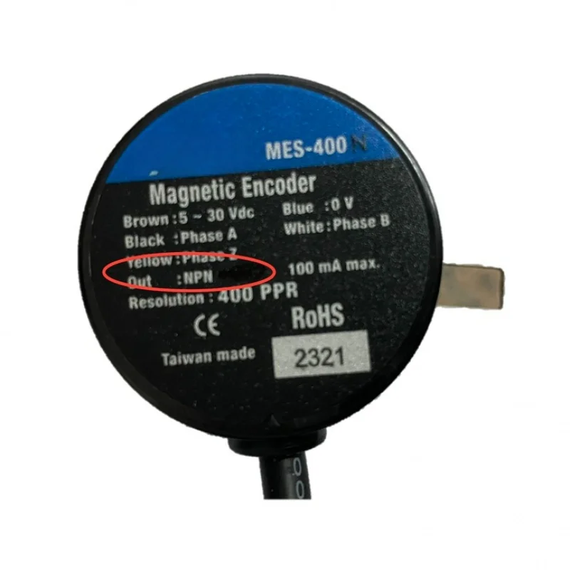 MES-400N FOTEK 400PPR Output NPN Magnetic Incremental Rotary Encoder