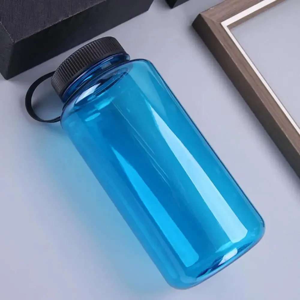 Bottiglia d'acqua portatile da 1000 ml con bocca larga, tazza per bevande, tazza portatile, bottiglie sportive resistenti alle cadute