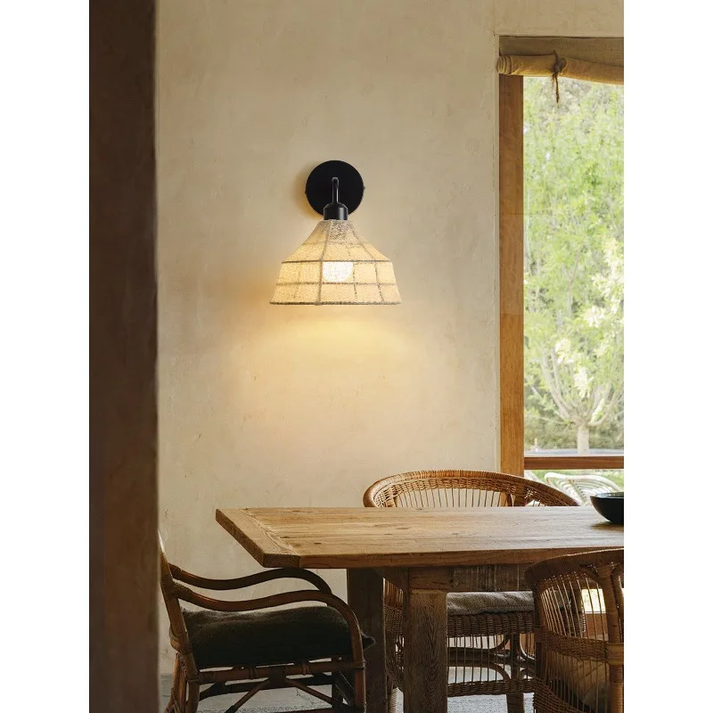 Wabi-sabi Style Wall Lamp Retro Creative Bar Counter Japanese-style Homestay Chinese Coffee Shop Restaurant Designer Wall Lights