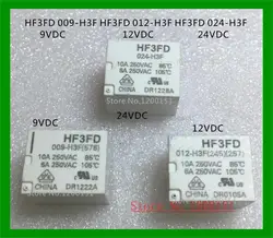 HF3FD 009-H3F 9V HF3FD 012-H3F 12V HF3FD 024-H3F 24V relay