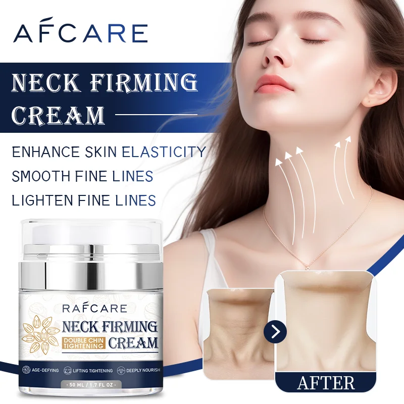 Collagen Protein Cream For Neck Lines Eliminate Neck Fine Lines Anti-ageing Tighten Wrinkle Rejuvenation Nourish Korea Skin Care