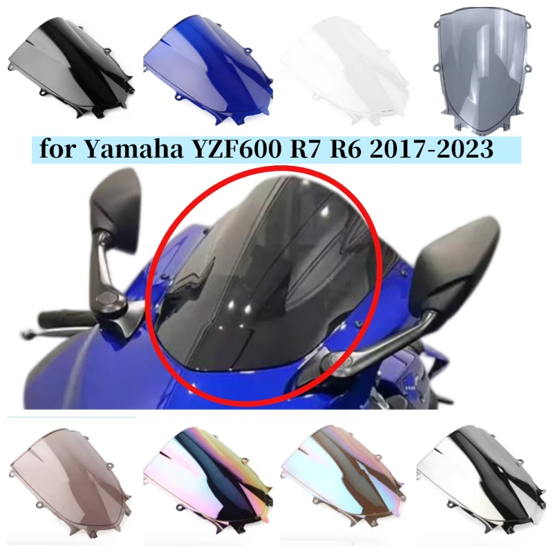 

Motorcycle windshield air deflector cover for Yamaha YZF 600 YZF600 R7 R6 2017-2023