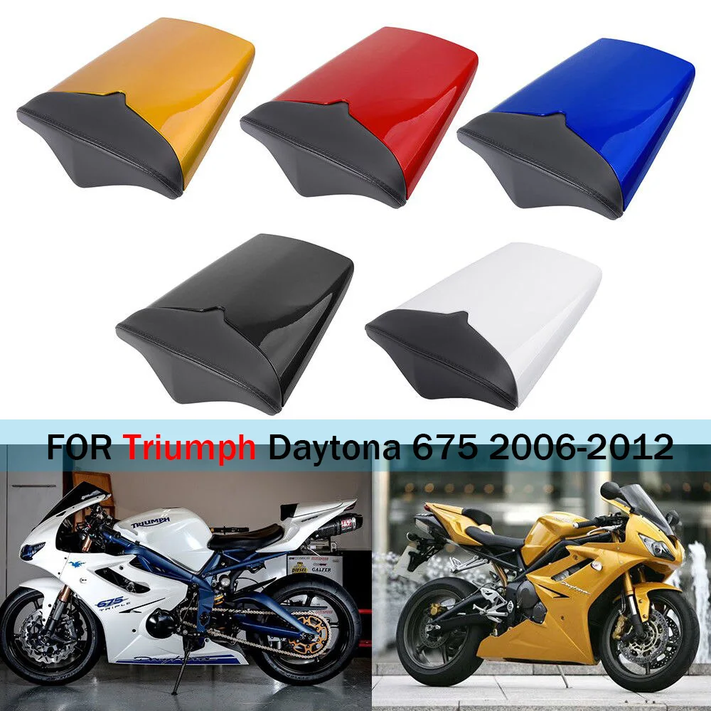 

﻿ For Daytona 675 Seat Cover Fairing Cowl For Triumph Daytona 675 2006-2012 Motorcycle Rear Passenger Seat Cowl Accessories ﻿