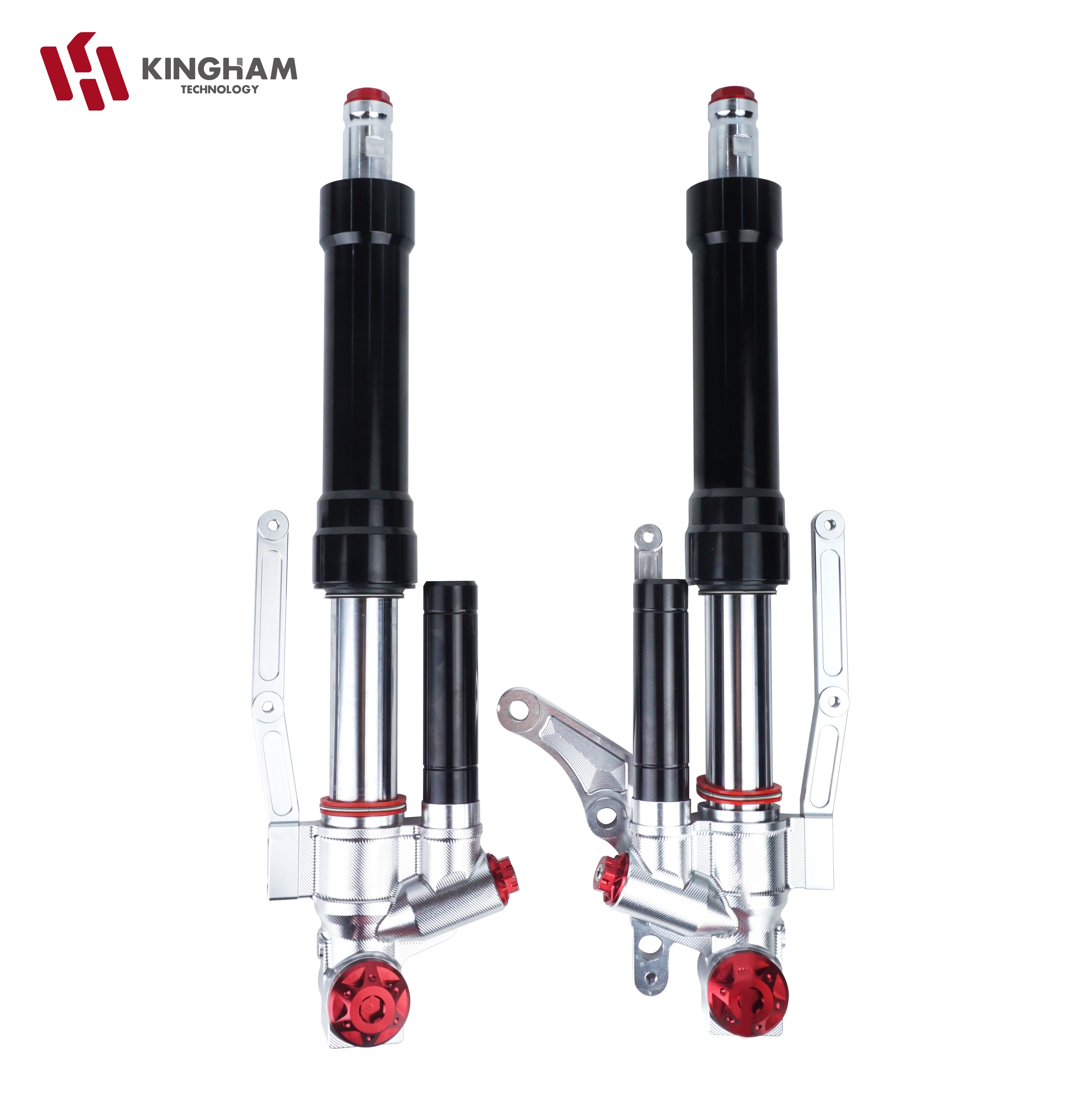 

KINGHAM Compression Adjustable Front Shock Absorber for Aerox Motorcycle NVX CNC Suspension Modified Accessories